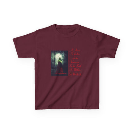 Mystical Kids Tee – “As Above, So Below” Inspirational Design