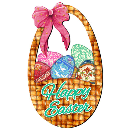 Easter Basket Easter Door Decor by G. DeBrekht - Easter Spring Decor - 8185309H-4