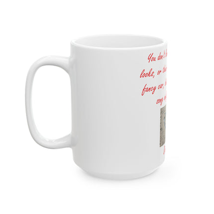 Oscar Wilde Heart Quote Mug – 15oz Ceramic Drinkware
