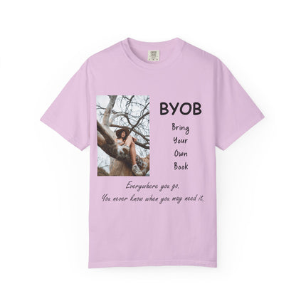 BYOB Inspire Unisex T-Shirt - Bring Your Own Book Design