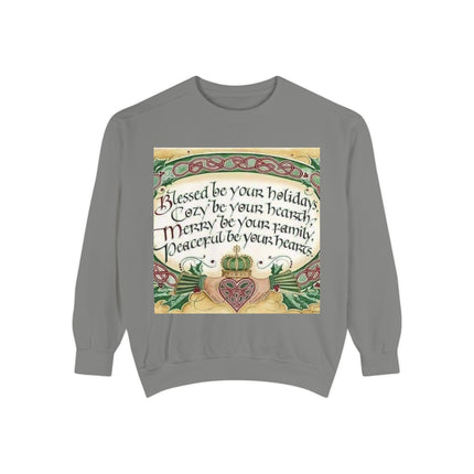 Blessed Be Your Holidays Unisex Sweatshirt - Cozy & Heartfelt Gift
