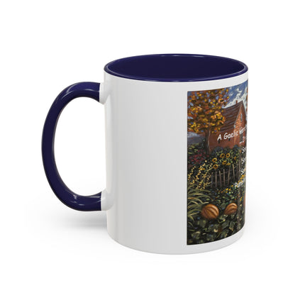 Samhain Pumpkin Spice Accent Coffee Mug — Autumn Harvest 11/15oz