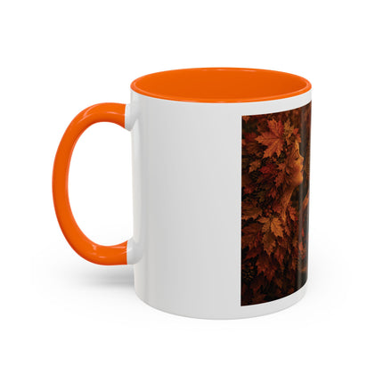 Autumn Speaks Coffee Mug — Fall Cider Rustic Accent Mug