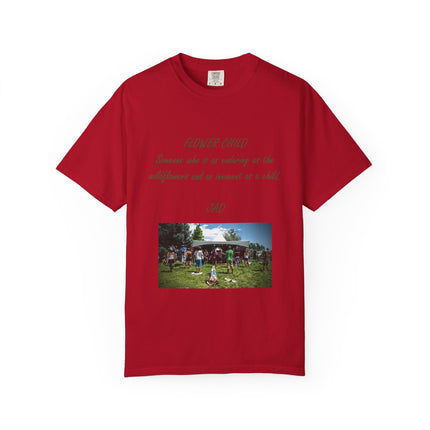 Flower Child Unisex Garment-Dyed T-Shirt – Vintage Inspiration for Free Spirits