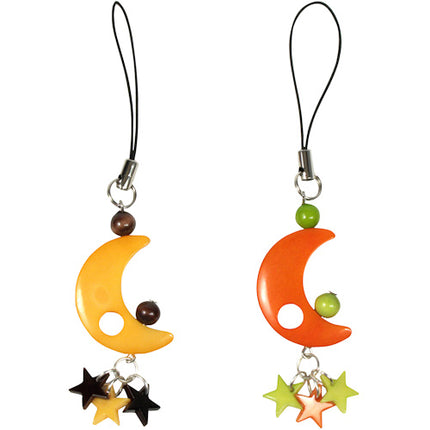 Tagua Nut Moon Ornament-0