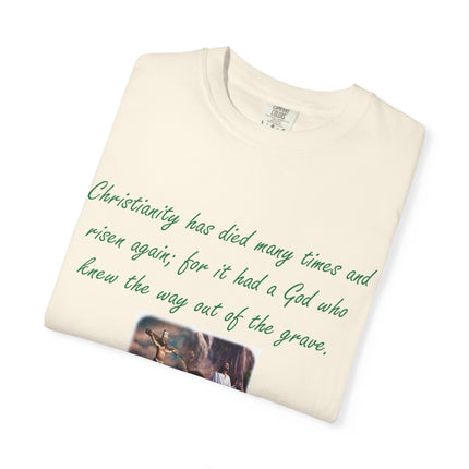 Inspirational Quote T-Shirt - G.K. Chesterton Design