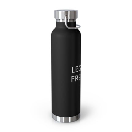 Legalize Freedom Bottle – 22oz Copper Insulated Flask for Change