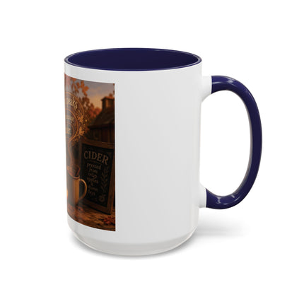 Autumn Speaks Coffee Mug — Fall Cider Rustic Accent Mug