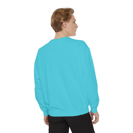 Cozy Candlelit Photo Sweatshirt — "Cacao doesn't wake me up... it brings me home"