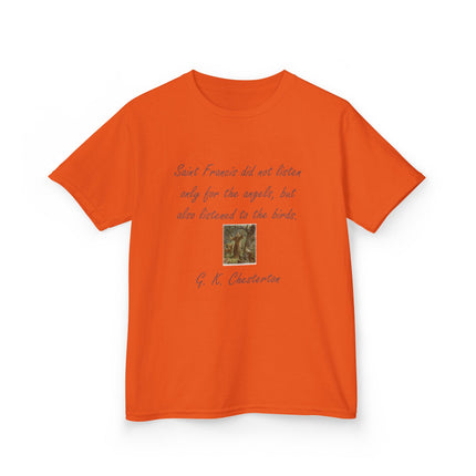 Kids Graphic Tee – Saint Francis & Animals – Unisex Fit