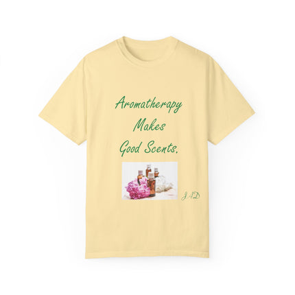 Aromatherapy T-Shirt – “Makes Good Scents” Design (Unisex)