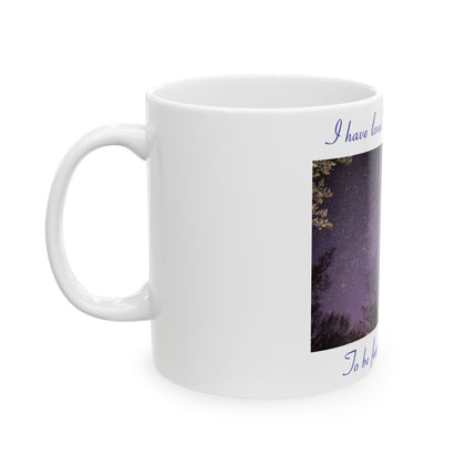Starry Night Inspirational Ceramic Mug - 11oz