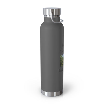Ylang Ylang Floral Insulated Bottle - 22oz Copper Functional Style
