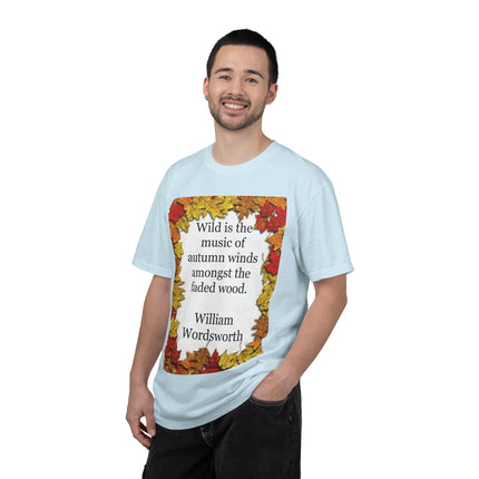 Wordsworth Autumn Quote T-Shirt
