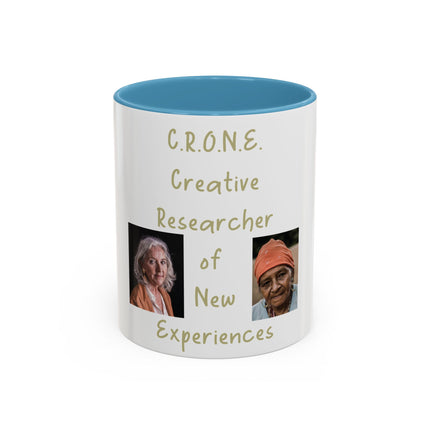 Inspirational Coffee Mug for Creative Researchers - C.R.O.N.E. Edition - 11oz