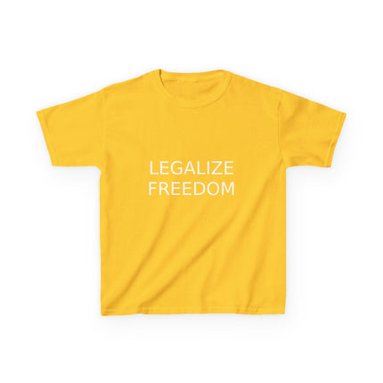 Legalize Freedom Kids Tee – Heavy Cotton Statement Shirt