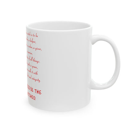 Inspirational Witch's Mug – Blessed Be the Witches, 11oz Ceramic