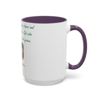 Chesterton Quote Mug – Resurrection Design – Accent Ceramic – 15oz