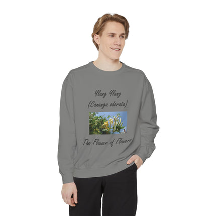 Unisex Ylang Ylang Sweatshirt - Floral Design & Comfort