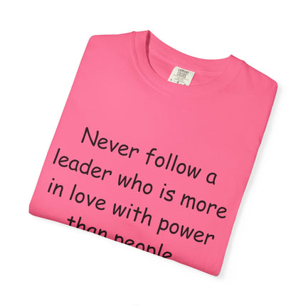 Inspirational Unisex T-shirt with Native American Proverb