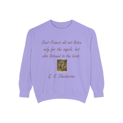 Unisex Sweatshirt – Tribute to Saint Francis of Assisi