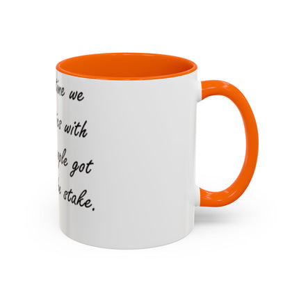 Politics & Religion Accent Mug – 11oz – Bold Conversation Starter