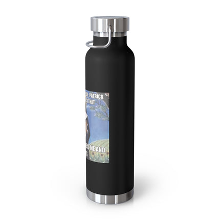 Humorous Insulated Bottle – “It Happens Every Year” – 22oz