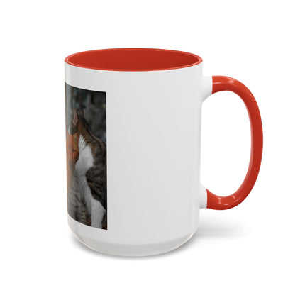 Real Men Love Cats Accent Mug – 15oz Ceramic Gift