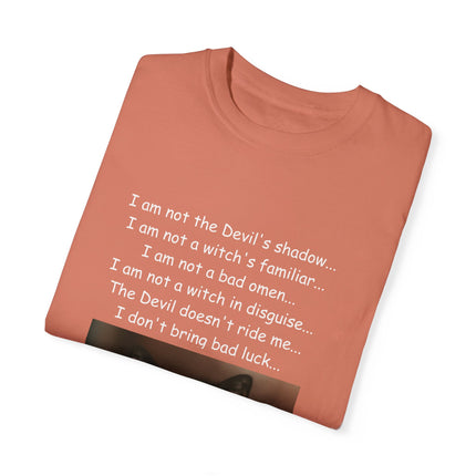 Unisex Cat-Themed T-Shirt – "Please Don't Hurt Me" Design