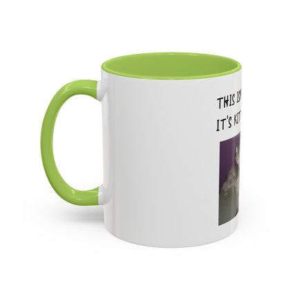 Kitty Glitter Coffee Mug — "This Isn't Cat Hair, It's Kitty Glitter" Accent Mug