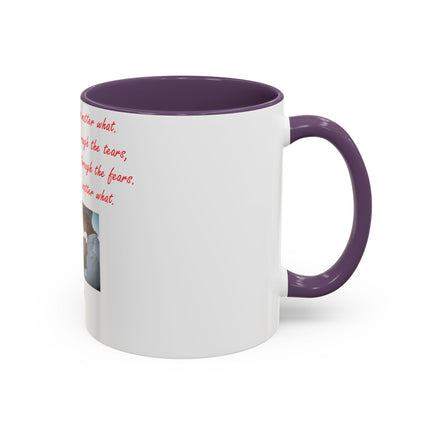 Accent Coffee Mug – “Together Forever” – Romantic Gift – 11oz