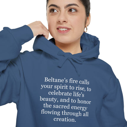 Beltane Blessing Hoodie — Spiritual Pagan Quote Pullover
