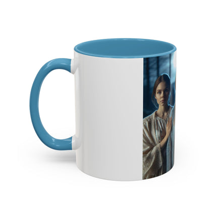 Triple Goddess Accent Mug – 11oz Ceramic Cup for Mystical Women