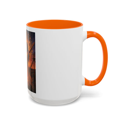 Mug — Pagan Bonfire Coffee Mug with Inspirational Beltane Quote