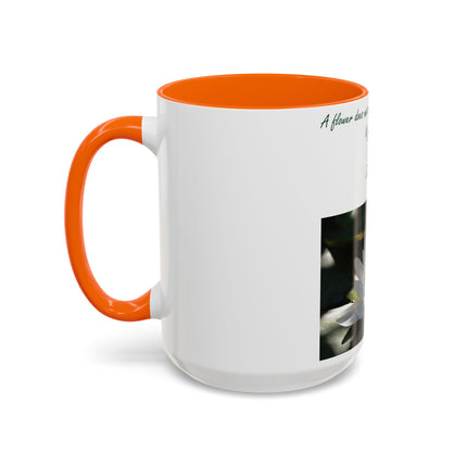 Zen Blossom Coffee Mug - Inspirational Nature Quote - 15oz