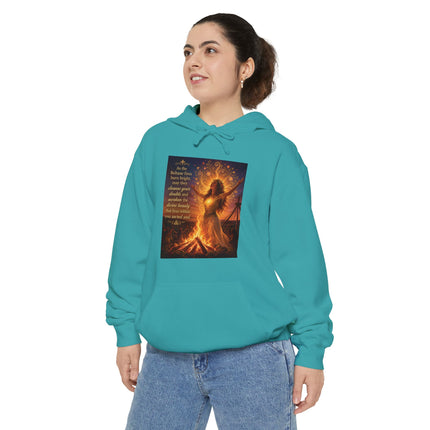 Beltane Fire Hoodie — Inspirational Prayer Design