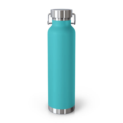‘No Worries Only Meow’ – 22oz Copper Bottle for Cat Lovers