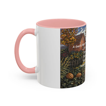 Samhain Accent Mug – 11oz Ceramic Cup with Pumpkin Spice Wit