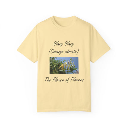 Ylang Ylang Floral T-Shirt – “Flower of Flowers” Graphic Tee