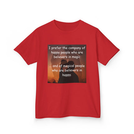 Magical Believers Kids Tee – Happy People Design in Soft Cotton