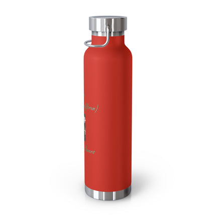 Jasmine Floral 22oz Copper Vacuum Bottle – Insulated Water Flask