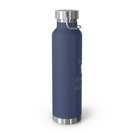 Aromatherapy Insulated Water Bottle - Mother Nature's Healing Perfume, 22oz