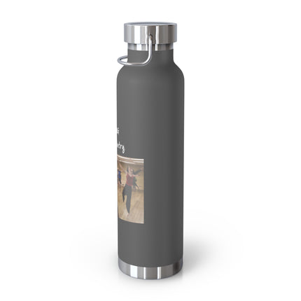Dancing Is Silent Poetry 22oz Copper Insulated Bottle