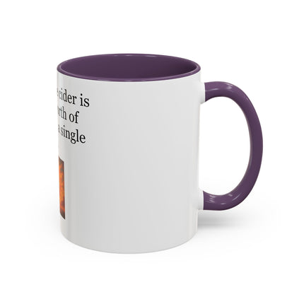 Cider Lover Accent Coffee Mug – "A well-made cider is a year’s worth of sunlight in a single sip" (11/15 oz)
