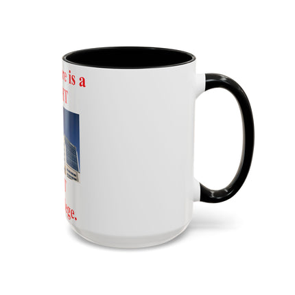 Healthcare Is a Right Mug – 15oz Ceramic Accent Cup for Advocates