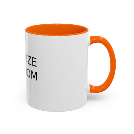 Legalize Freedom Accent Coffee Mug – Colored Handle 11/15oz