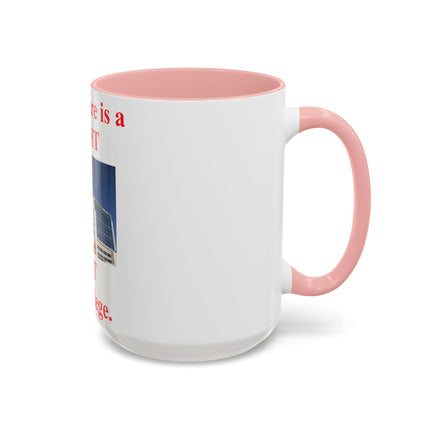 Healthcare Is a Right Mug – 15oz Ceramic Accent Cup for Advocates