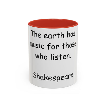 Shakespeare Quote Mug – 11oz Accent Cup for Book Lovers