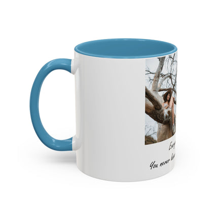 BYOB Accent Mug – “Bring Your Own Book” – 11oz Ceramic for Book Lovers