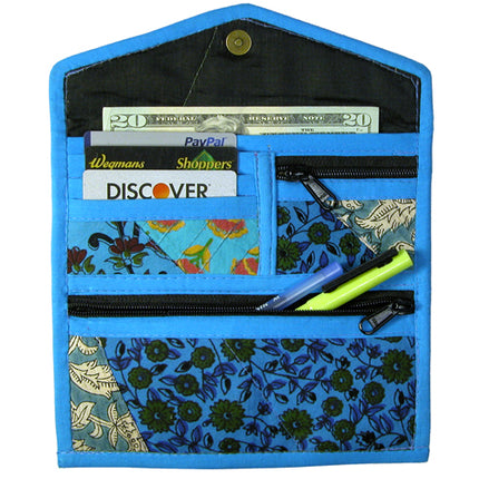Recycled Patchwork Clutch-1